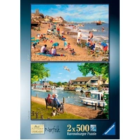 Ravensburger - Picturesque Norfolk Puzzle 2 x 500pc