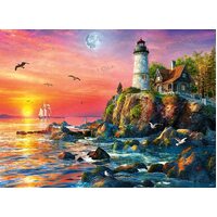 Ravensburger - Lighthouse at Sunset Puzzle 500pc