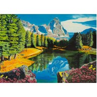 Ravensburger - Rocky Mountain Reflections Large Format Puzzle 300pc