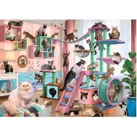 Ravensburger - Cat Tree Heaven Puzzle 1000pc