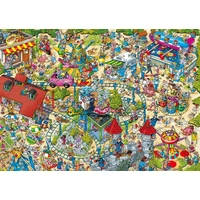 Ravensburger - Holiday Resort 4 The Amusement Park Puzzle 1000pc