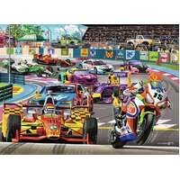 Ravensburger - Racetrack Rally Puzzle 60pc