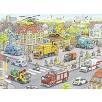 Ravensburger - Vehicles in the City Puzzle 100pc