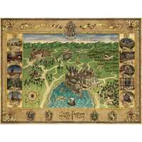 Ravensburger - Harry Potter Hogwarts Map Puzzle 1500pc