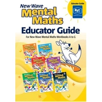 New Wave Mental Maths Educators Guide Books A-G