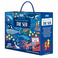 Sassi - Travel, Learn & Explore - The Sea Puzzle + Book (DAMAGED BOX)