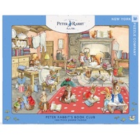 New York Puzzle Company - Peter Rabbit's Book Club Puzzle 1000pc