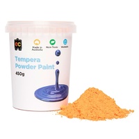 EC - Tempera Powder Paint 450gm Orange (STAINED PACKAGING)