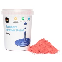 EC - Tempera Powder Paint 450gm Red (STAINED PACKAGING)