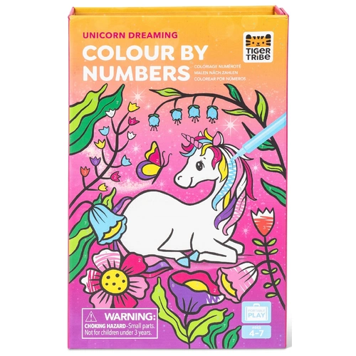 Tiger Tribe - Colour by Numbers - Unicorn Dreaming