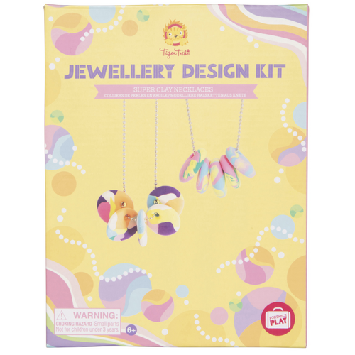 Tiger Tribe - Jewellery Design Kit - Super Clay Necklaces (DAMAGED BOX)