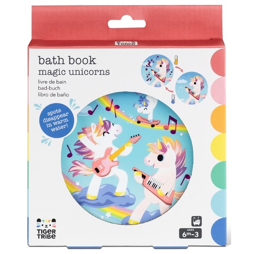 Tiger Tribe - Bath Book - Magic Unicorns