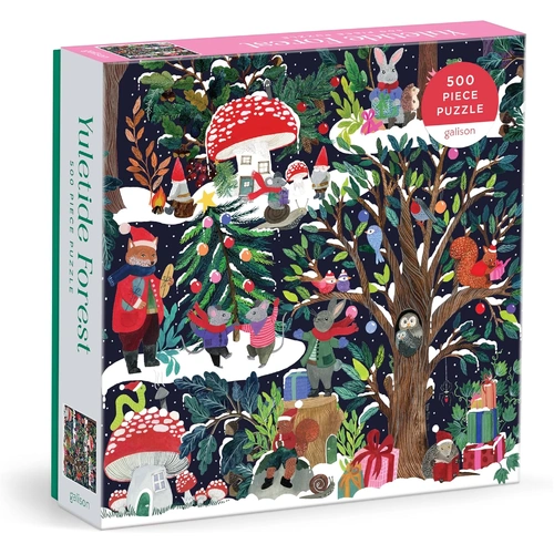 Galison - Yuletide Forest Puzzle 500pc