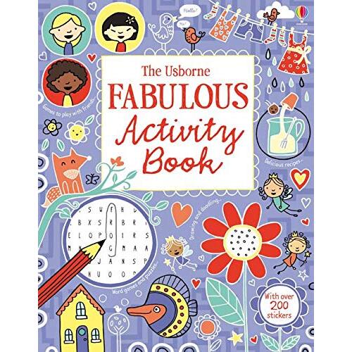 Usborne - Fabulous Activity Book (DAMAGED COVER)