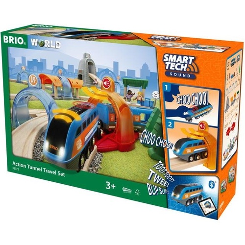 BRIO - Smart Tech Sound Action Tunnel Travel Set