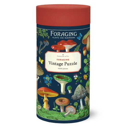 Cavallini - Foraging Puzzle 1000pc