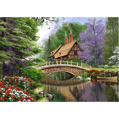 Castorland - River Cottage Puzzle 1000pc