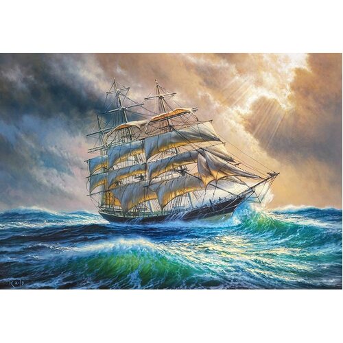 Castorland - Sailing Against All Odds Puzzle 1000pc