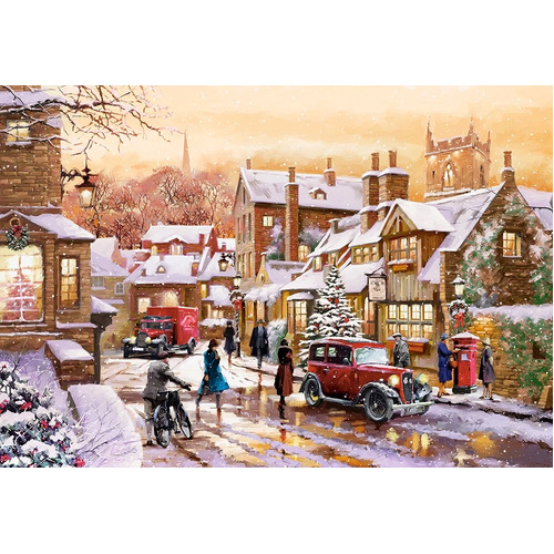 Castorland - Vintage Winterland Puzzle 1000pc