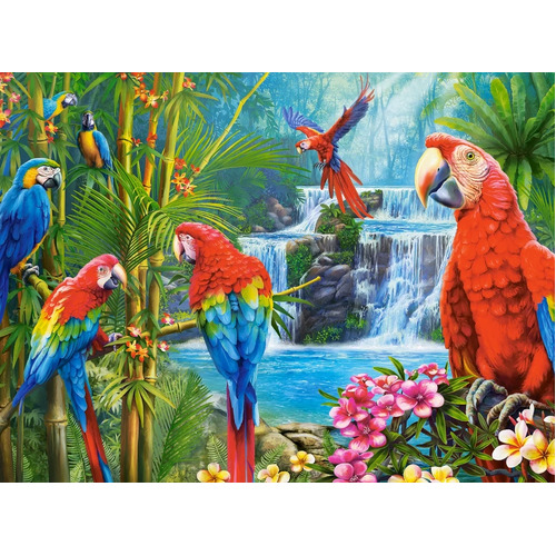 Castorland - Parrot Meeting Puzzle 2000pc