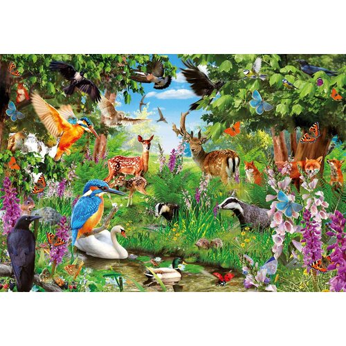 Clementoni - Fantastic Forest Puzzle 2000pc (DAMAGED BOX)