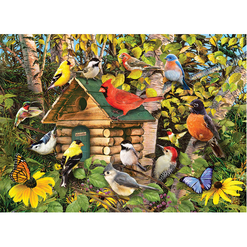 Cobble Hill - Bird Cabin Puzzle 1000pc