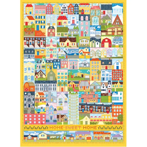 Cobble Hill - Home Sweet Home Puzzle 1000pc