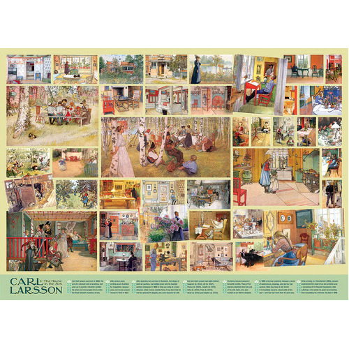 Cobble Hill - Carl Larsson Puzzle 1000pc