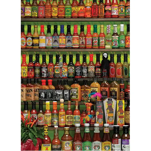 Cobble Hill - Hot Hot Sauce Puzzle 1000pc