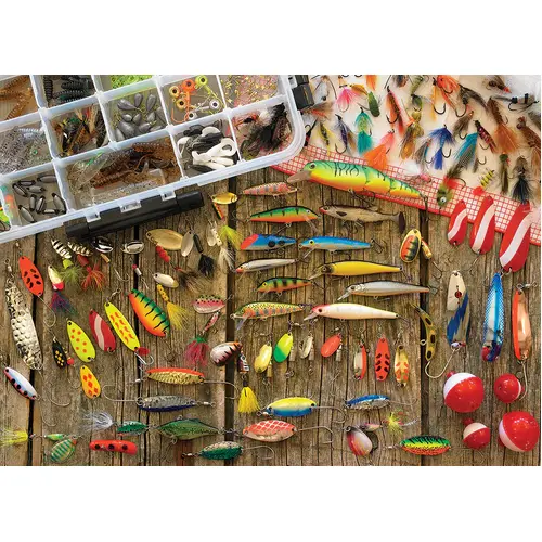 Cobble Hill - Fishing Lures Puzzle 1000pc