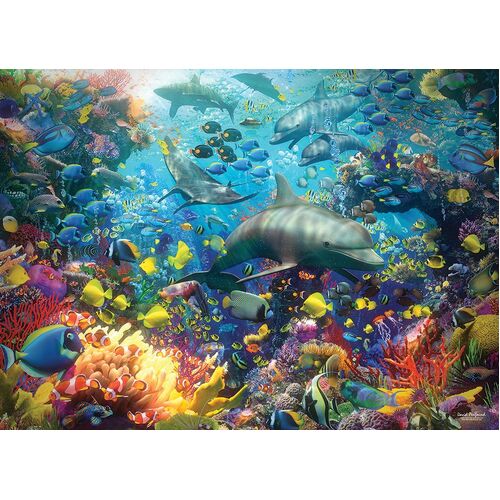 Cobble Hill - Vibrant Sea Puzzle 1000pc