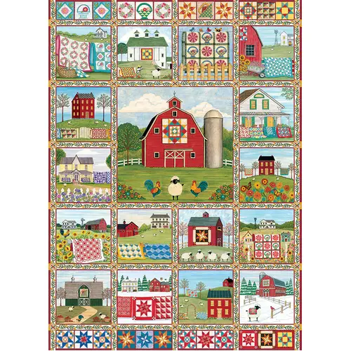 Cobble Hill - Quilt Country Puzzle 1000pc