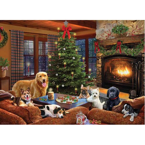 Cobble Hill - Furry Festivities Puzzle 500pc