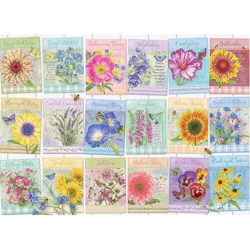 Cobble Hill - Seed Packets Puzzle 500pc