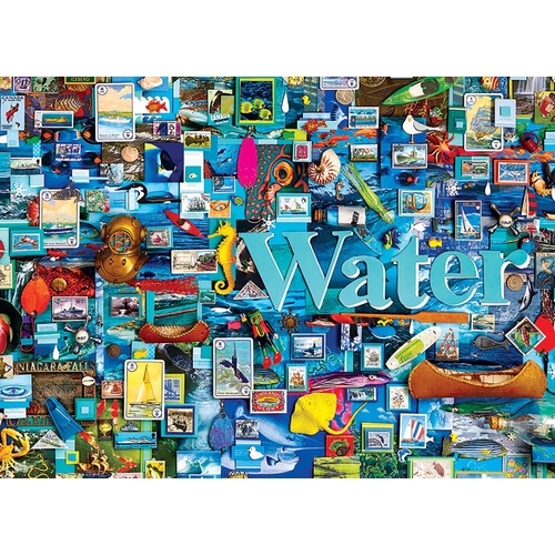 Cobble Hill - Water Puzzle 1000pc (DAMAGED BOX)