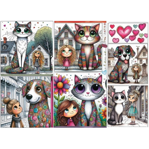 Delfy - Giant Friendships Puzzle 1000pc