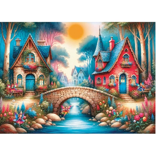 Delfy - Fairy Morning Puzzle 1000pc