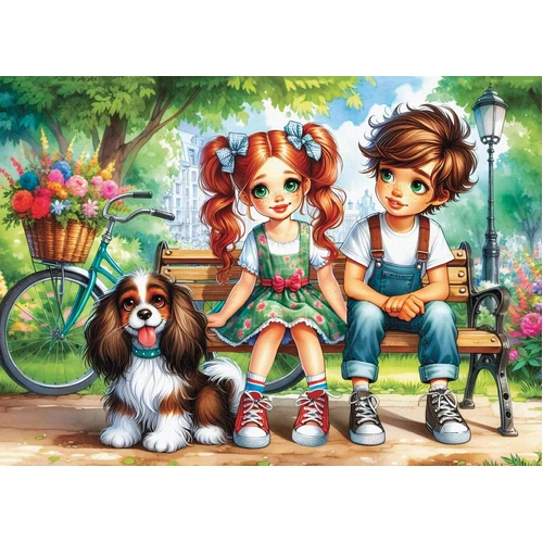 Delfy - Vintage Summer Afternoon Puzzle 1000pc