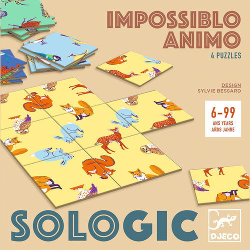 Djeco - Impossible Animal Puzzle