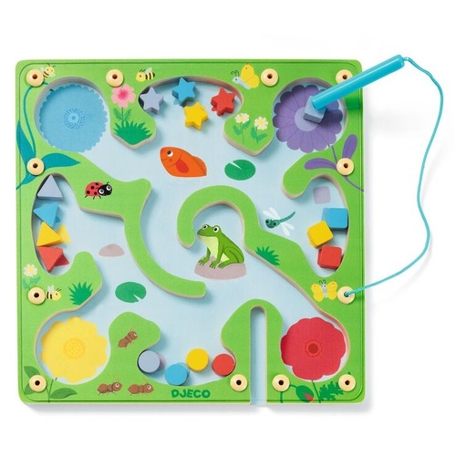 Djeco - Froggy Maze with Magnetic Pen