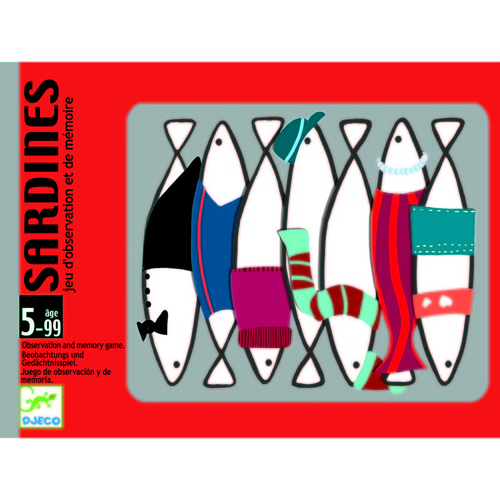 Djeco - Sardines Card Game