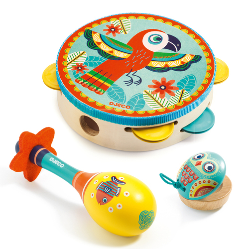 Djeco - Animambo Set of 3 Instruments (DAMAGED BOX)