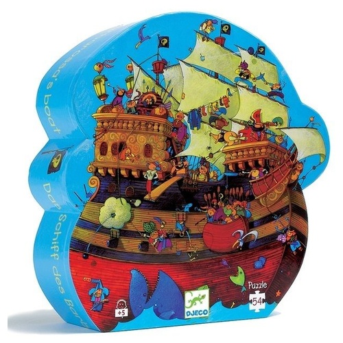 Djeco - Barbarossa Boat Puzzle 54 pieces (DAMAGED BOX)