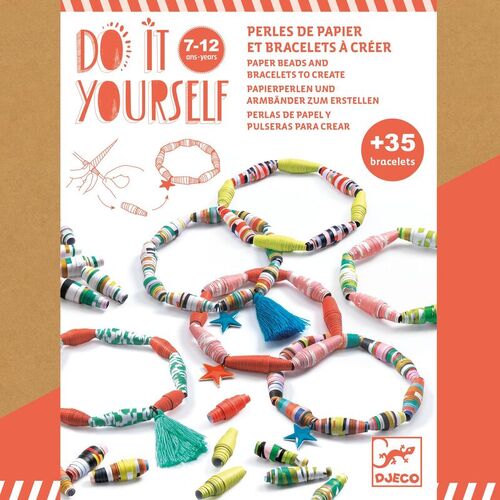 Djeco - Do It Yourself Pop and Colourful Bracelets (DAMAGED BOX)