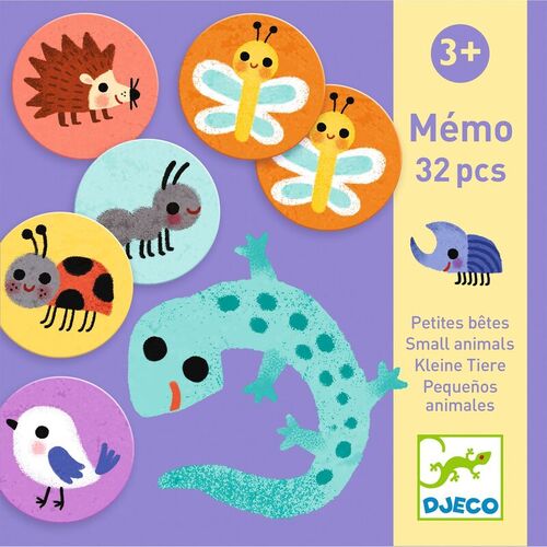 Djeco - Small Animals Memory Game