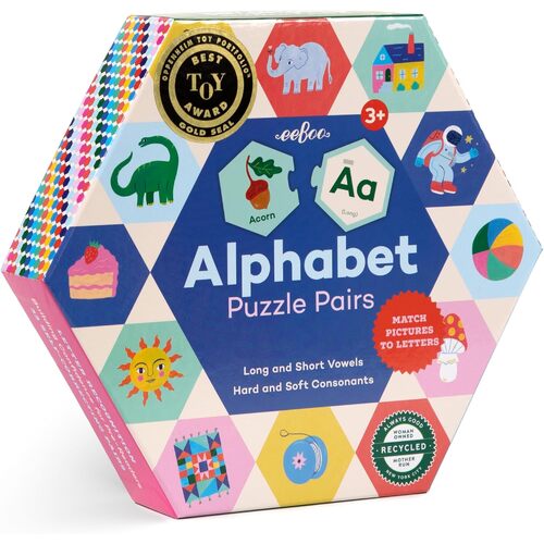 eeBoo - Alphabet Puzzle Pairs