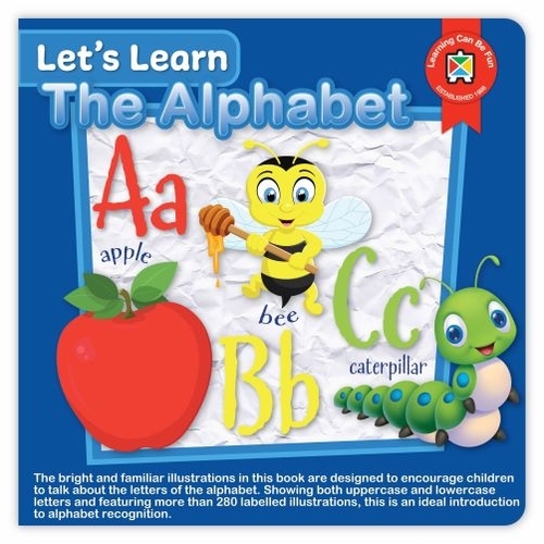 Learning Can Be Fun - Let's Learn Alphabet Board Book (DAMAGED COVER)