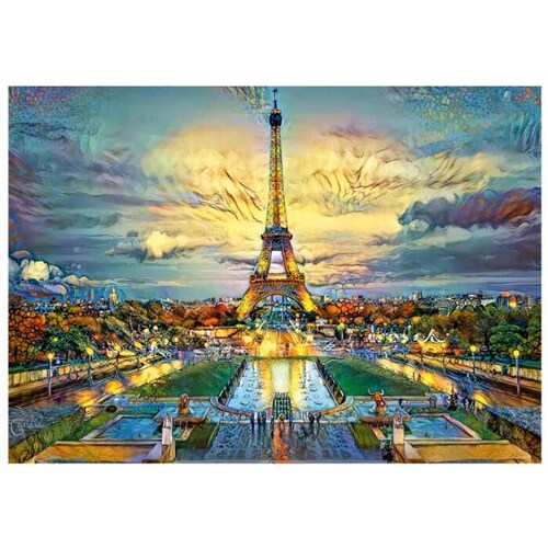 Educa - Eiffel Tower Puzzle 500pc