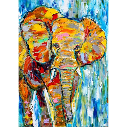 Enjoy - Colourful Elefant Puzzle 1000pc