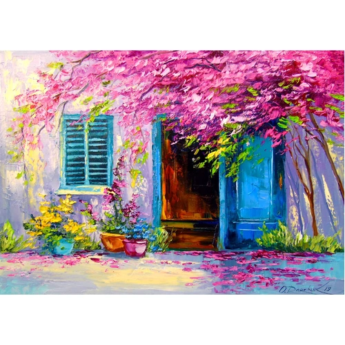 Enjoy - Blooming Courtyard Puzzle 1000pc